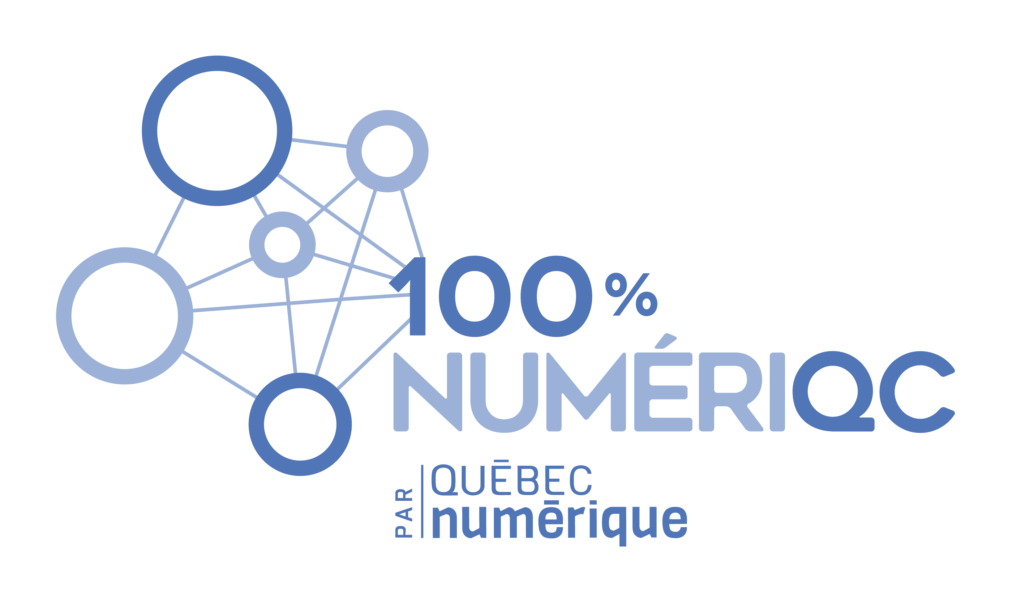 Logo de 100% Numériqc